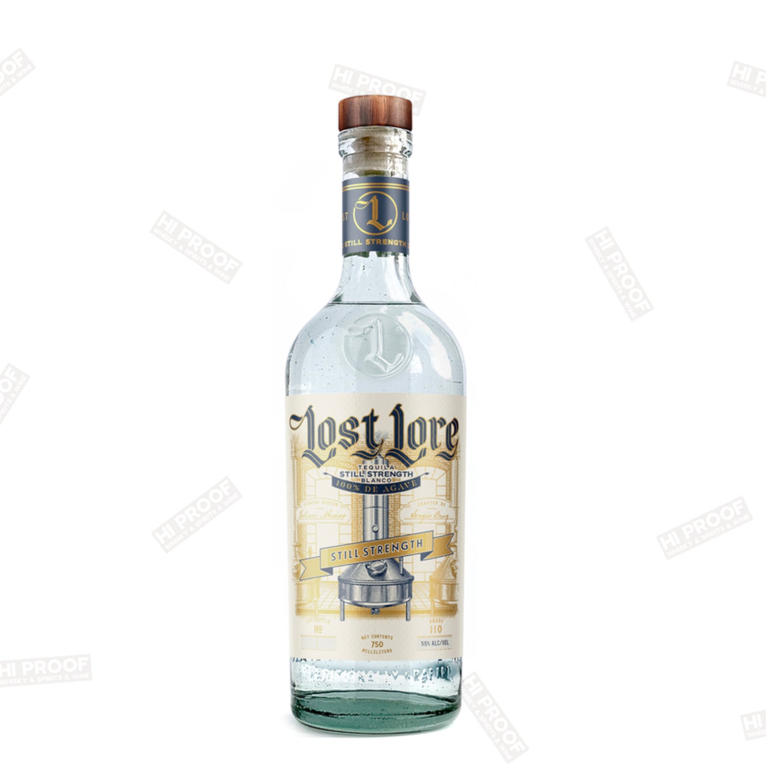 Lost Lore Still Strength Blanco Tequila 110 Proof 750mL